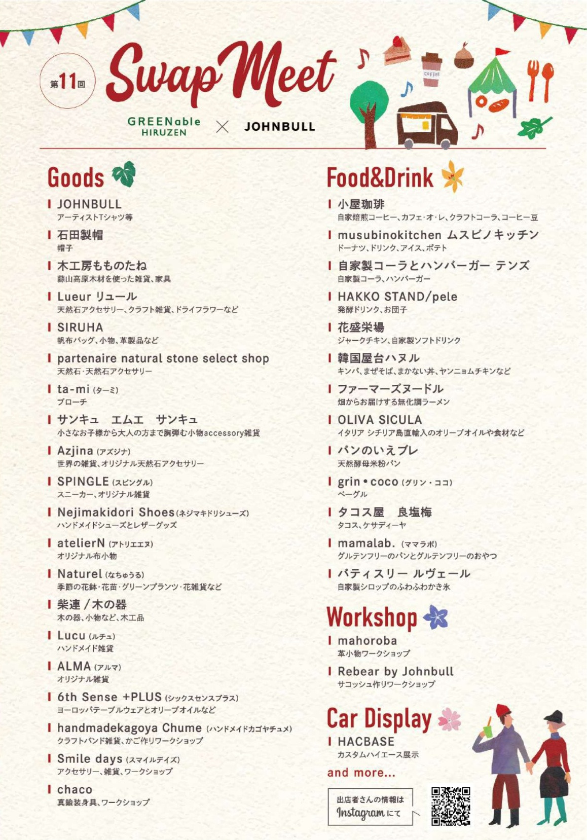 Swap Meet チラシ裏