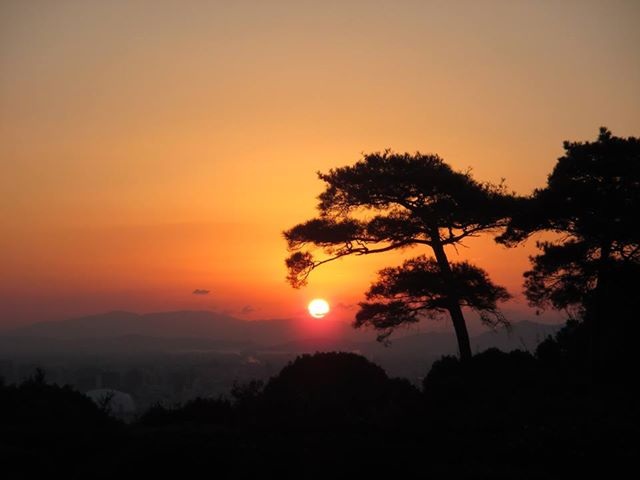 神道山　日拝式（初日の出）