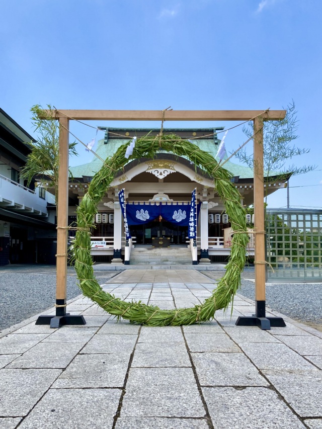 岡山神社 茅輪祭（わくぐり祭）