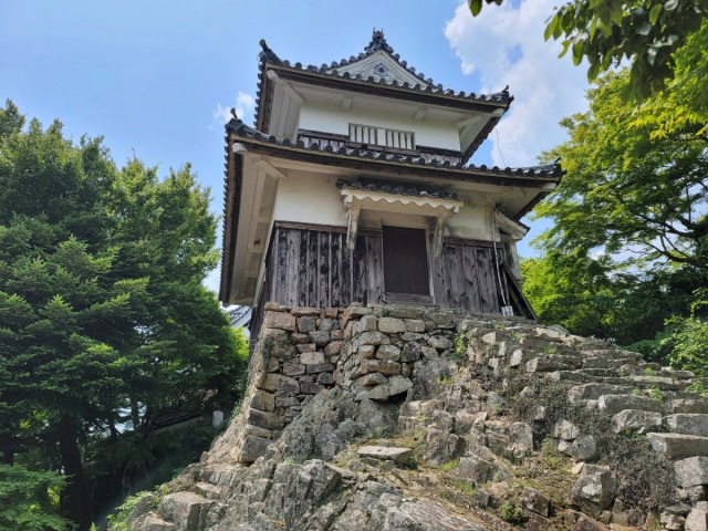 備中松山城二重櫓（重要文化財）春の特別公開