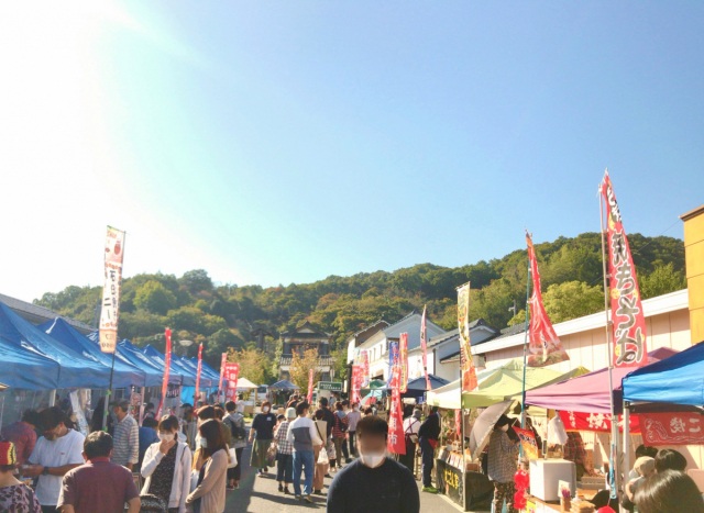 宿場町矢掛の日曜朝市
