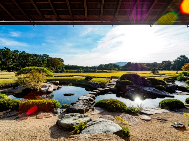 【事前予約優先】岡山後楽園　秋の延養亭特別公開