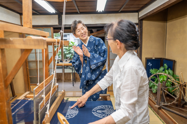 【要予約】作州絣保存会の遊び・体験