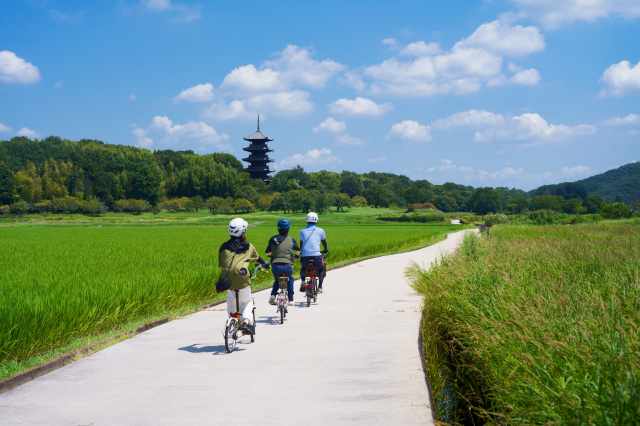 【要予約】おしゃれ自転車でめぐる吉備路さんぽ