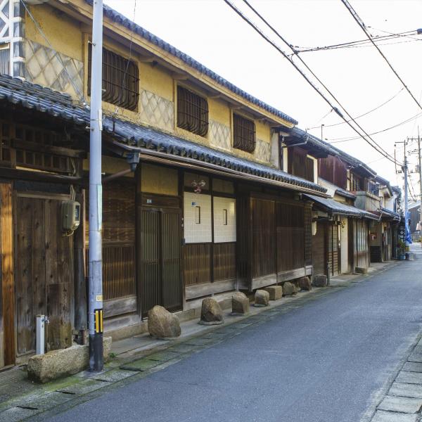 下津井の町並み