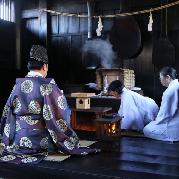 吉備津神社の鳴釜神事