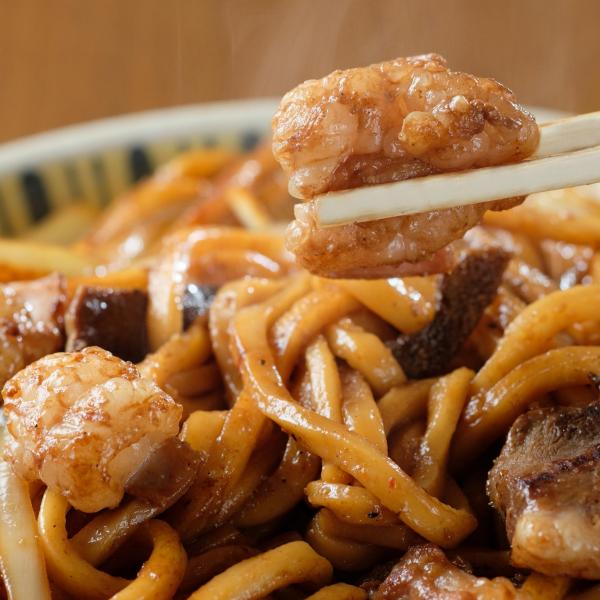津山ホルモンうどん