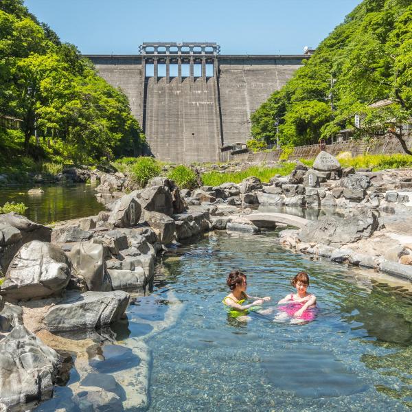 湯原温泉　砂湯