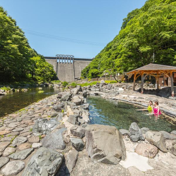 湯原温泉　砂湯