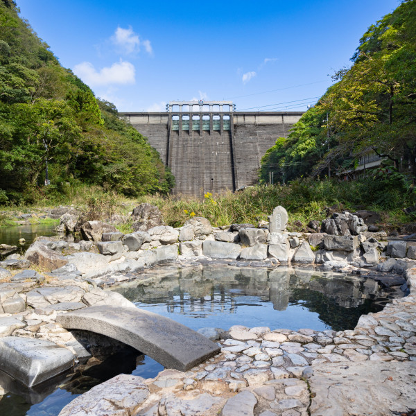 湯原温泉　砂湯