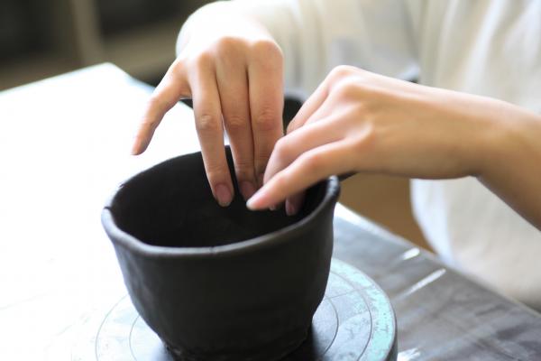 備前焼　土ひねり体験