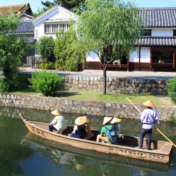 倉敷美観地区　くらしき川舟流し