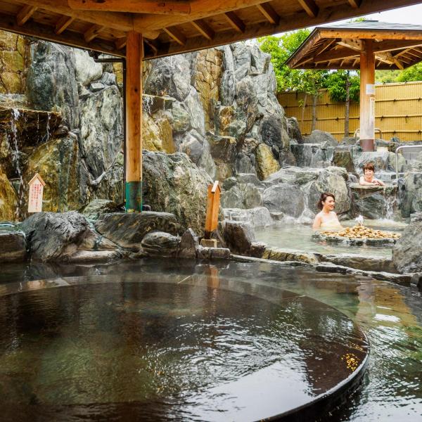 湯郷温泉　湯郷鷺温泉館