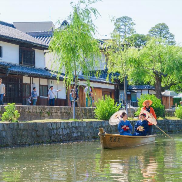 倉敷美観地区　くらしき川舟流し