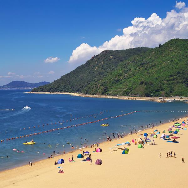 渋川海岸、渋川海水浴場