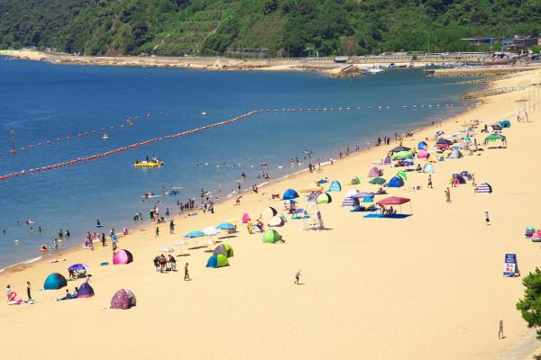渋川海岸、渋川海水浴場